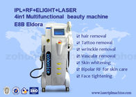 4in1 Mulfifunction RF ndのyagレーザーIPL OPT SHR専門の痛みのないレーザーの毛の取り外し機械